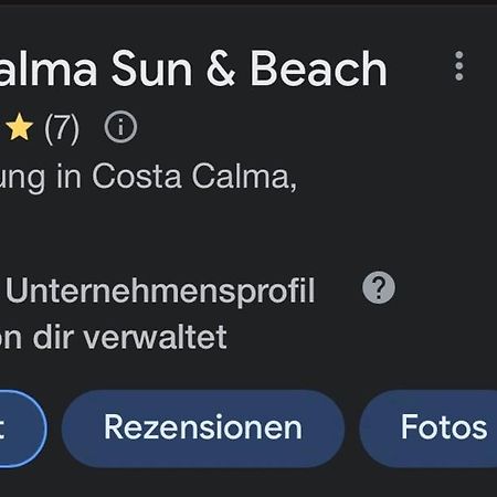 Costa Calma Sun & Beach Apartment - Wifi & Pool Eksteriør billede